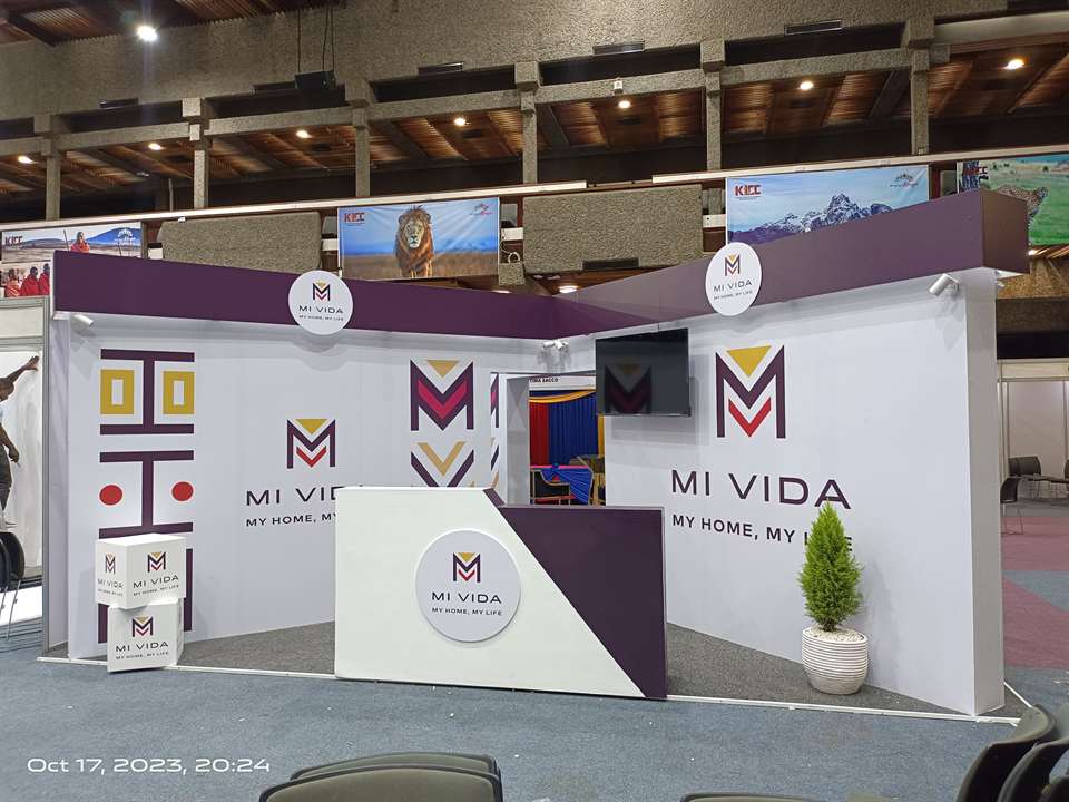 Large event stage showcase repeat